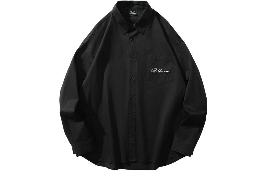 GOLFCROSS Shirts Unisex Lapel Moderate Shirt