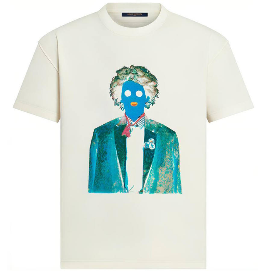 LOUIS VUITTON LOUIS VUITTON Neon Working Man Tee