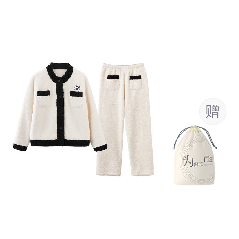 HONGDOUJUJIA Pajama Set Women's Shopping Bag
