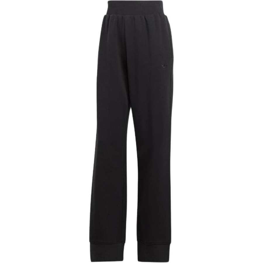 Adidas Adidas Knitted Sweatpants Women's Black Moderate Wide Leg Pants