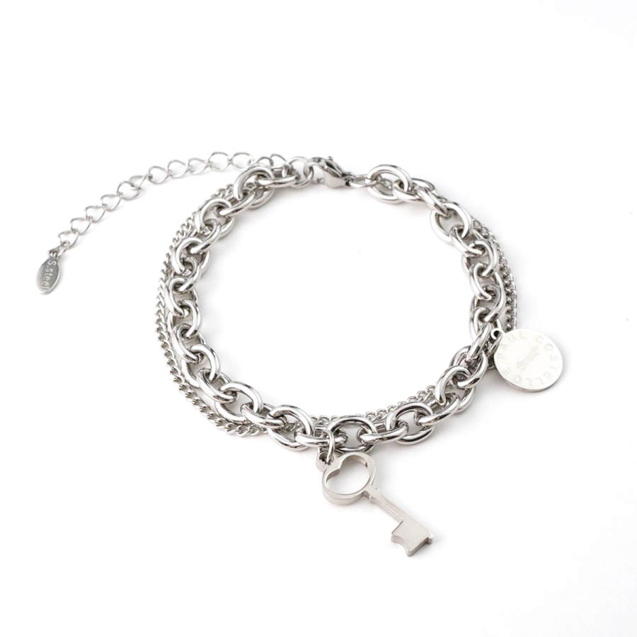 PAUL COSTELLOE Titanium Steel Bracelets Unisex