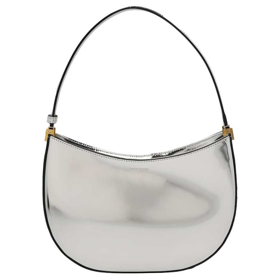 Magda Butrym Vesna Mirrored Metallic Shoulder Bag