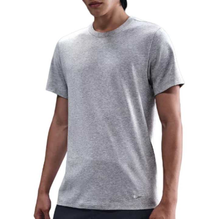 Nike Nike Clothing T Shirts Men's Dark Gray Crew Neck