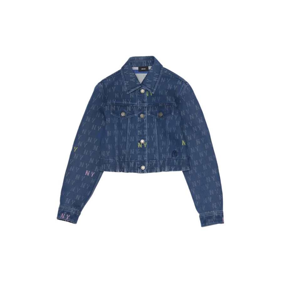 MLB MLB New York Yankees SS25 Denim Jacket Women's