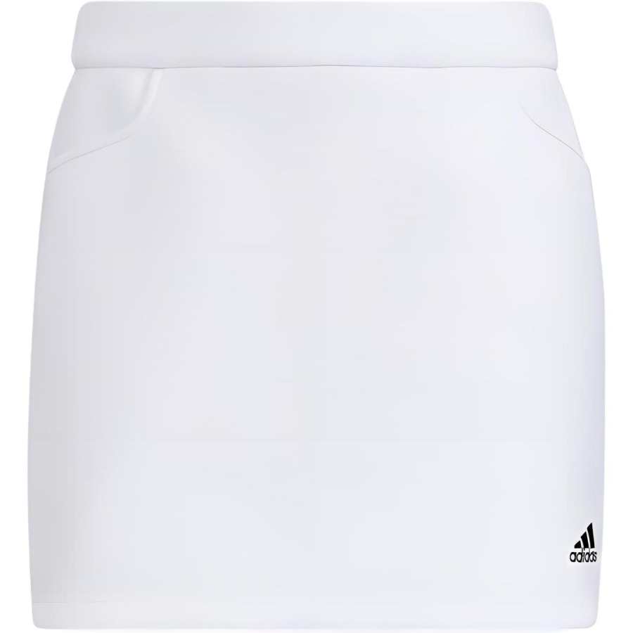 Adidas Adidas Knit Long Skirts Women's White Moderate Mid Length Bodycon Skirt