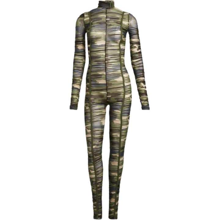 Adidas Adidas Ivy Park Ruched Catsuit Aop Camo