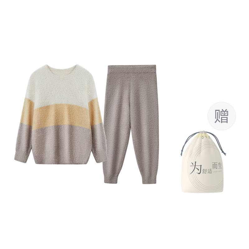 HONGDOUJUJIA Pajama Set Women's Shopping Bag