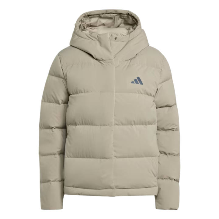 Adidas Adidas hooded logo-print jacket