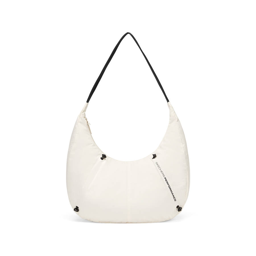 Skechers Comfortable Portable Crossbody Bag, Shoulder Bag Unisex White