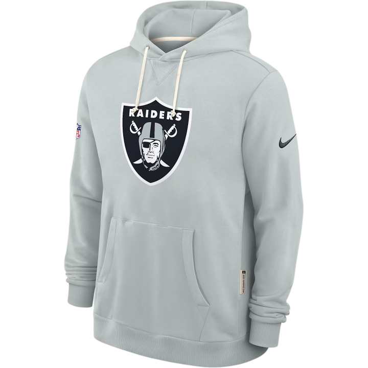 Nike Nike Las Vegas Raiders Initial Home Sideline Men's Nike Dri-FIT Nfl Pullover Hoodie