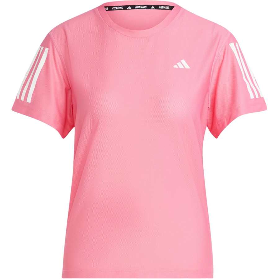 Adidas Adidas Clothing T Shirts Women's Pink Crew Neck