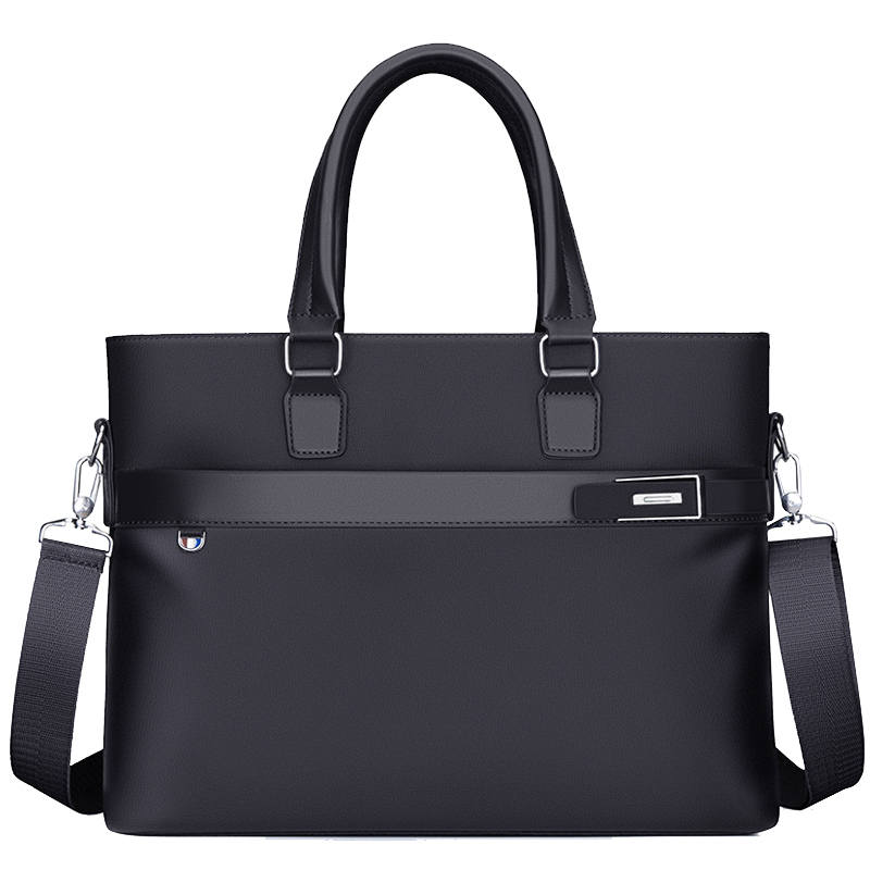LAORENTOU LAORENTOU Fabric Briefcase Regular Men's Black