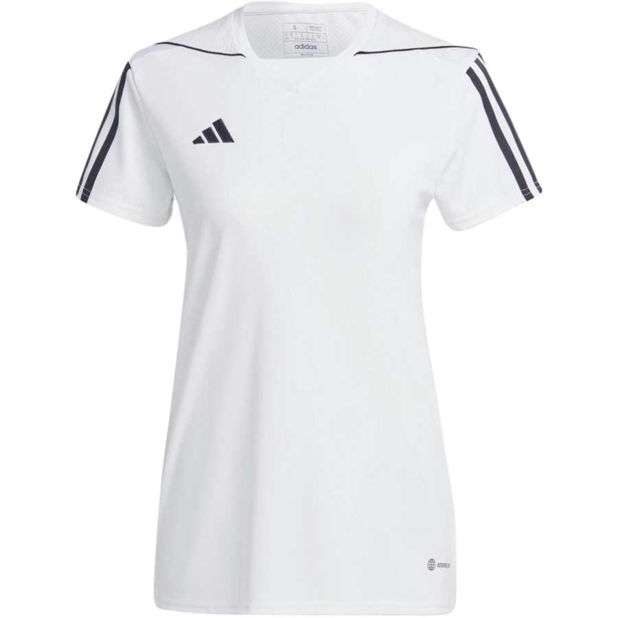 Adidas Adidas T Shirts Women's White Crew Neck Moderate Straight Fit