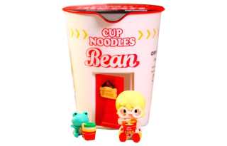 POP MART Little Sweet Bean Cup House Figure Decoration Bonus Gifts 12.9cm