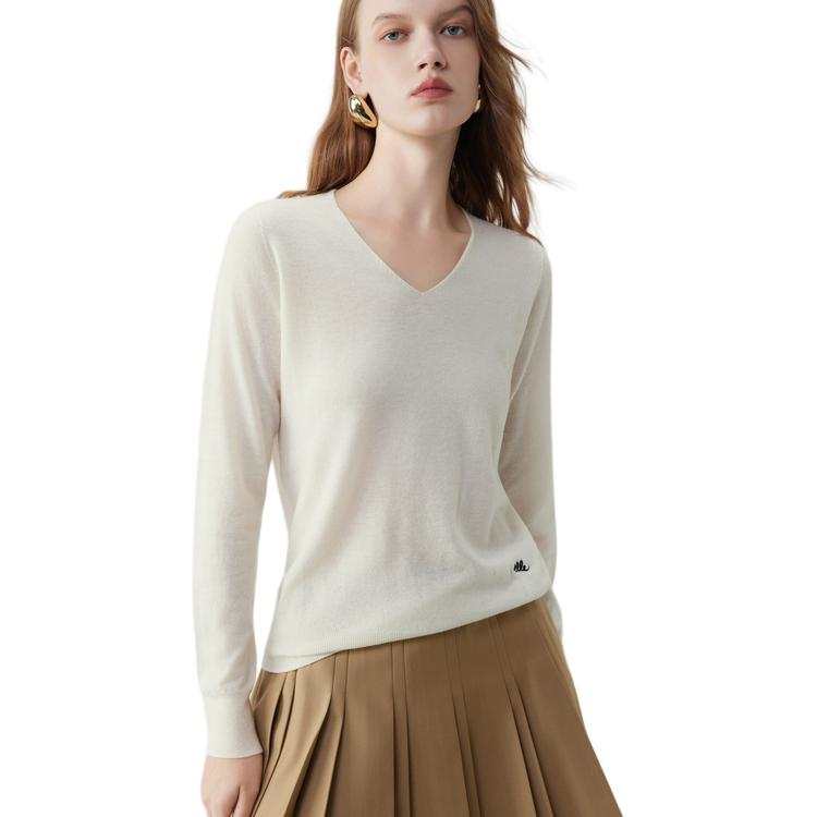 ELLE Knitwear Women's Crew Neck Moderate