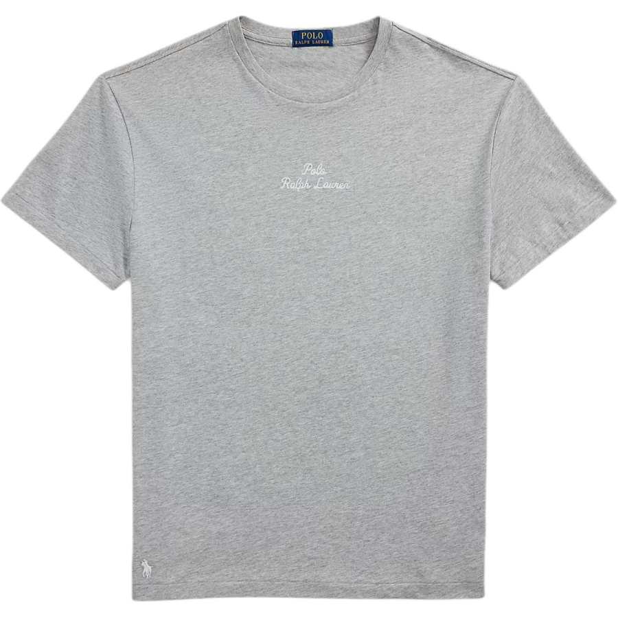 Polo Ralph Lauren T Shirt Classic Version Unisex Andor Stone Gray Heather Gray