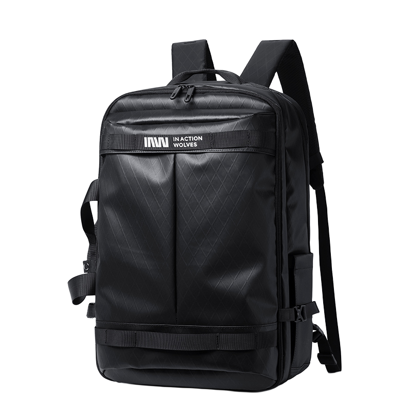 SEPTWOLVES SEPTWOLVES Fabric Backpack Large Men's Black