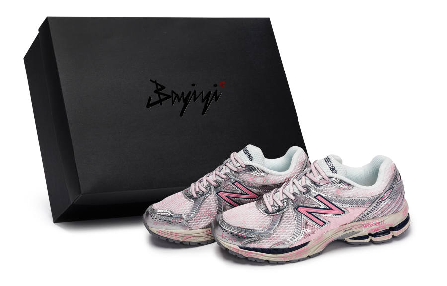 New Balance New Balance 860 811 Manufacturing, Heartfelt Moment, Special Shoe Box Breathable Lightweight Breathable And Lightweight
