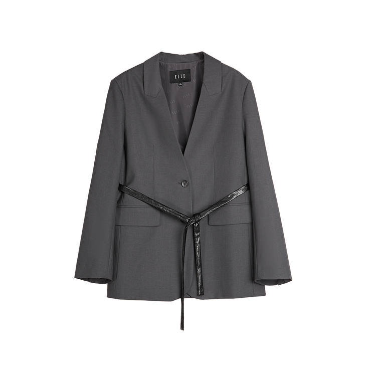 ELLE Business Suits Women's V Neck Moderate