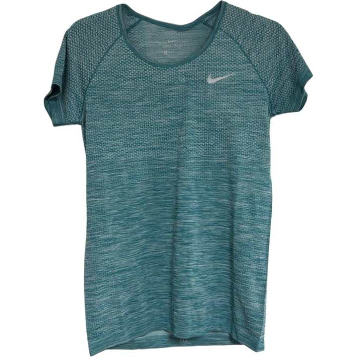 Nike Nike Dri Fit T Shirts Women's Green Crew Neck Moderate