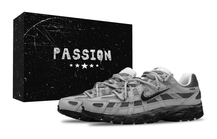 Nike Nike P 6000 Mesh, Artificial Leather Cushioning Coverage Low top Casual City Commuting Running Shoes Men's Gray