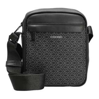 CALVIN KLEIN Simulated Leather Crossbody Bags Men's Black