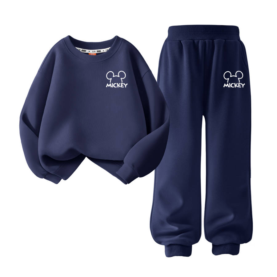 Disney Kids Casual Sportswear Crew Neck Moderate