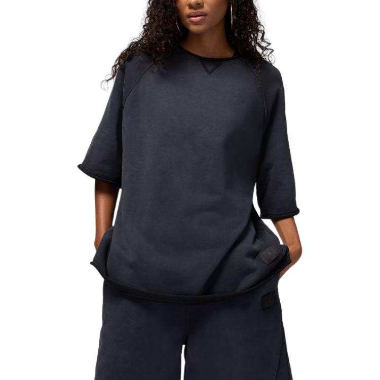 Jordan Jordan Flight Fleece Women's Oversized Short-Sleeve French Terry Top