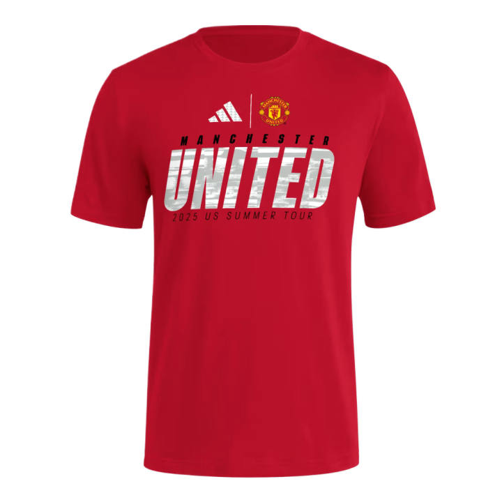 Adidas Adidas Free Shipping With AdiClub Manchester United Graphic Tee