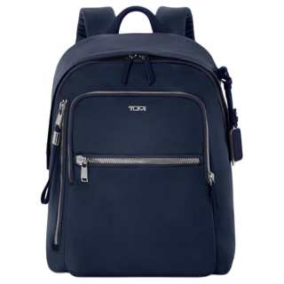 TUMI Nylon Backpack Unisex Marine Blue