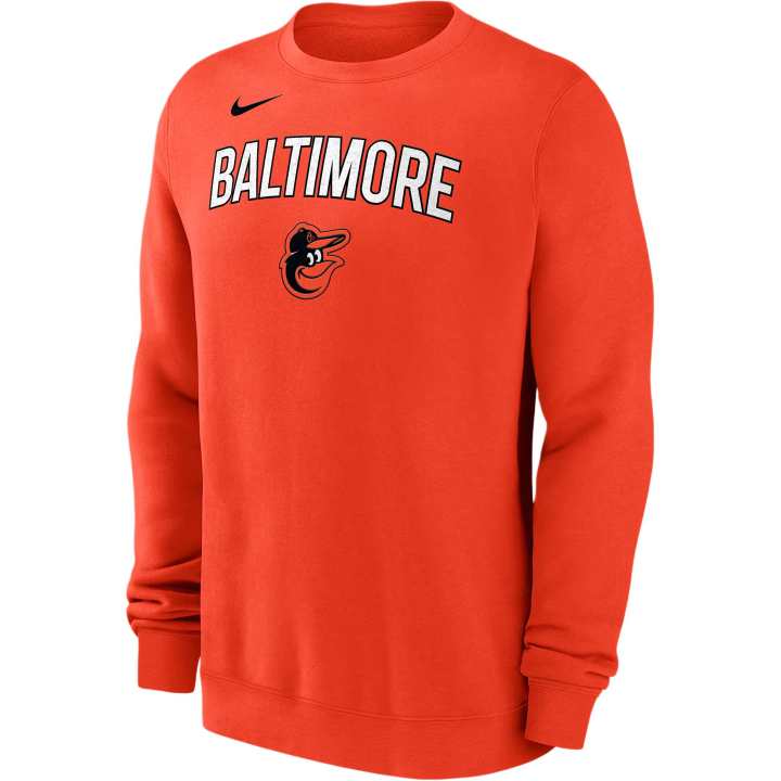 Nike Nike Baltimore Orioles Men's Nike Mlb Pullover Crew