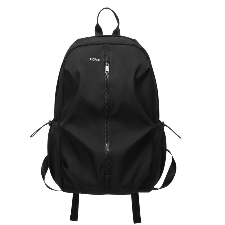 RIOREX Fabric Computer Travel Bag Backpack Unisex Black/Ecru/Dusty Pink/Gray Green/Khaki