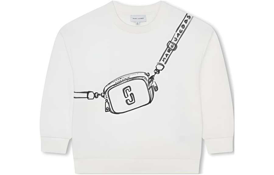 MARC JACOBS MARC JACOBS Sweatshirt FW23 White Kids'
