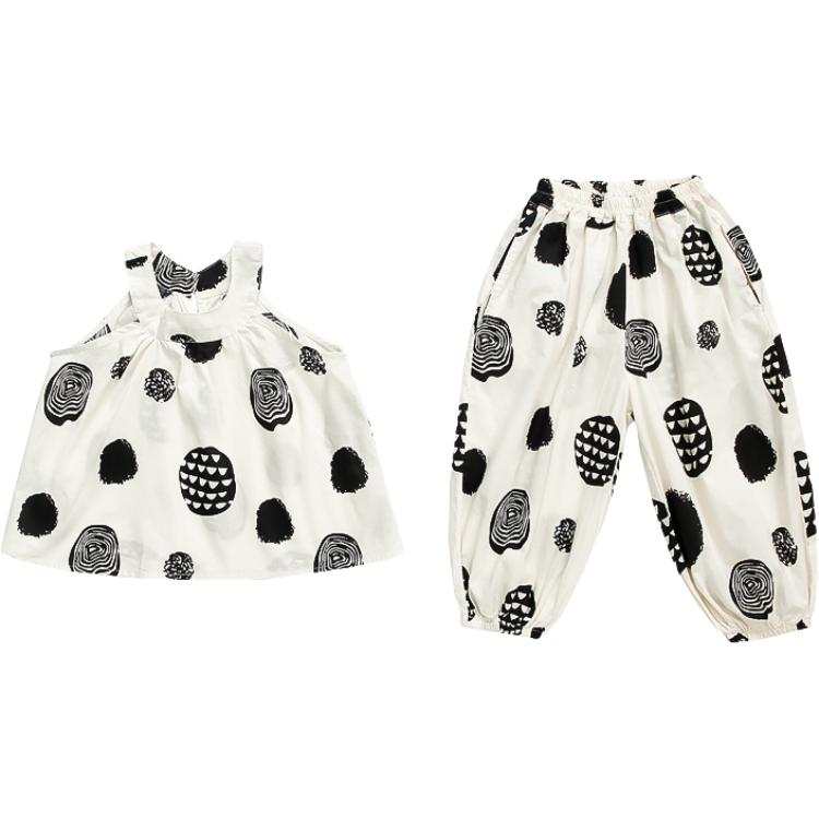 PROTECTCAMEL PROTECTCAMEL Pre School Two Piece Skirt Sets Crew Neck Moderate Short