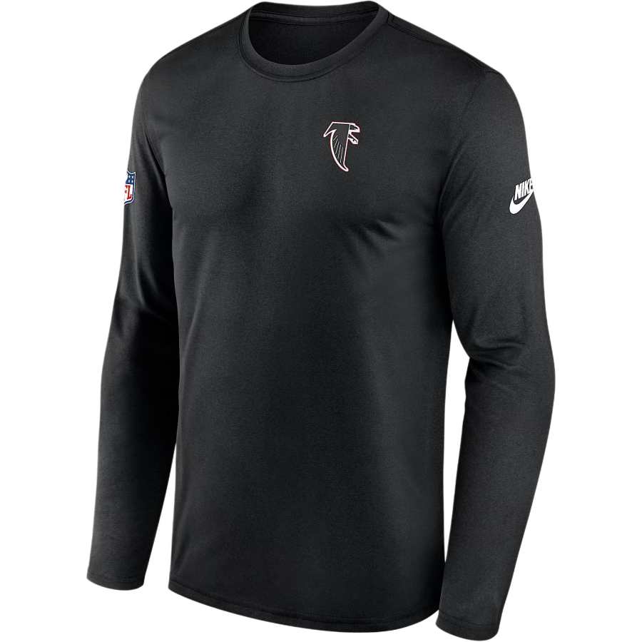 Nike Nike Atlanta Falcons Alt Legend Small Logo Men's Nike Dri-FIT Nfl Long-Sleeve T-Shirt