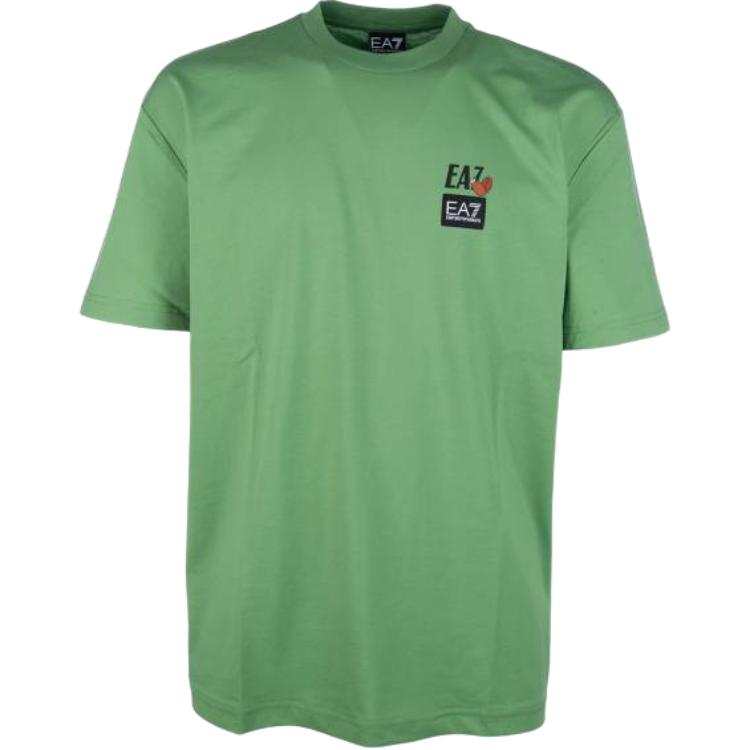 EMPORIO ARMANI Ea7 EMPORIO ARMANI Graffiti print Cotton T shirt
