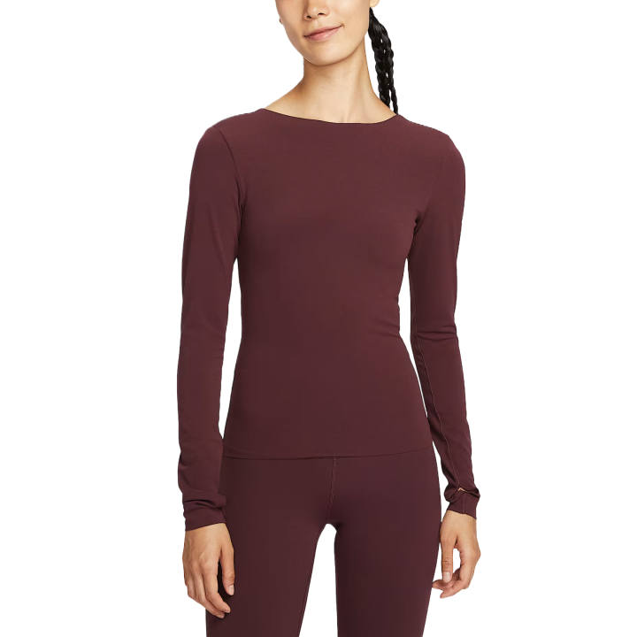Nike Nike Zenvy T Shirts Women's Red U Neck
