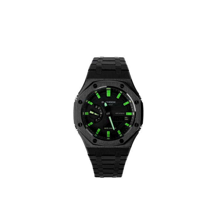 CASIO CASIO Custom Collection GA2100 Collection Quartz Movement Stainless Steel Strap Watch Unisex