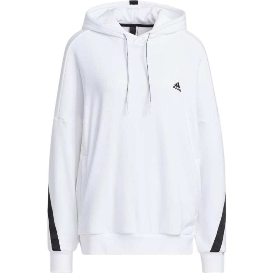 Adidas Adidas Sweatshirts Women's White Hooded Moderate Other