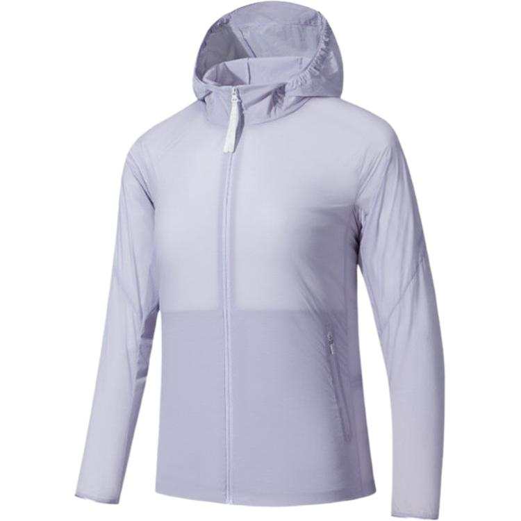 Anta Jackets & Coats Women's Gray Dusty Purple