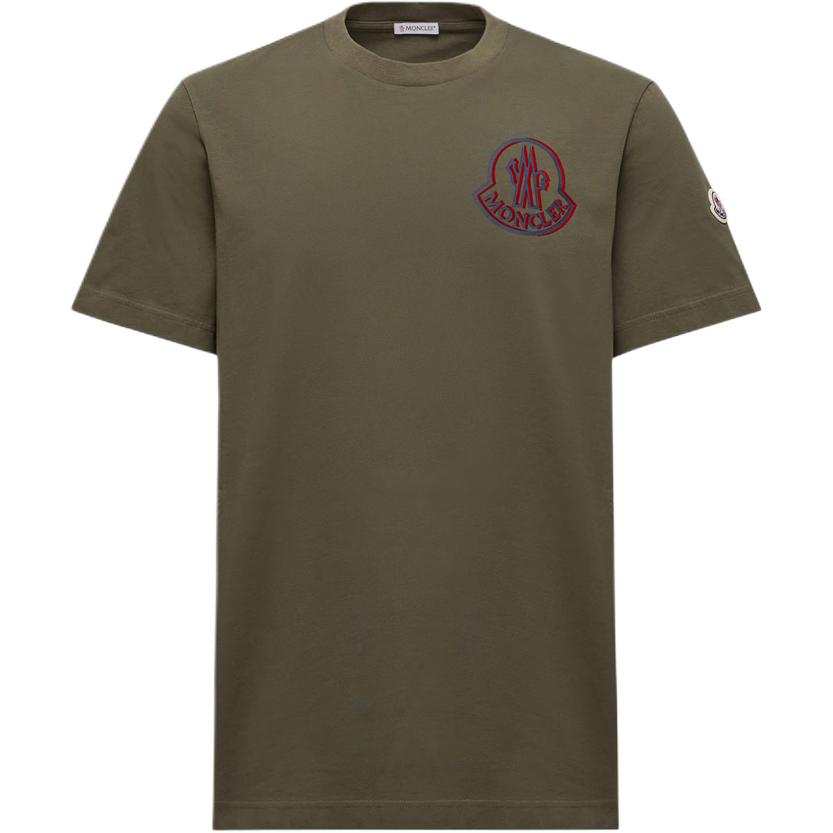 Moncler Moncler Logo Patch Crewneck T Shirt