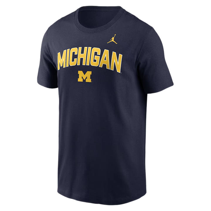Jordan Jordan Michigan Primetime Arch Stack Men's Nike College T-Shirt