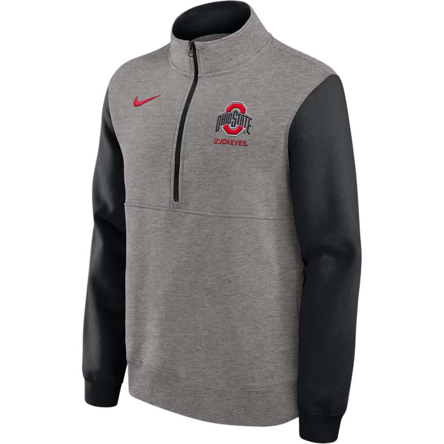 Nike Nike Ohio State Club Men's Nike College 1/2-Zip Crew