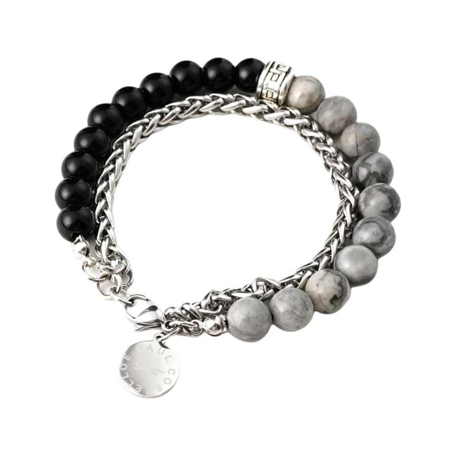PAUL COSTELLOE Titanium Steel Bracelets Unisex