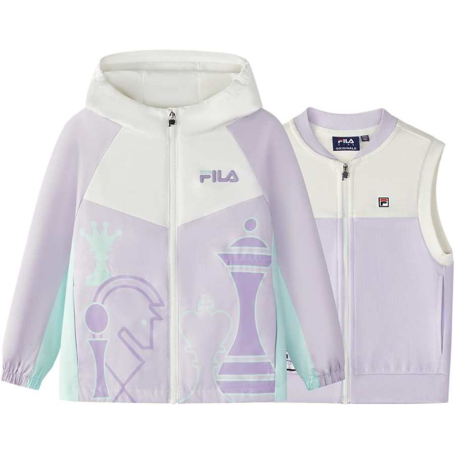 FILA KIDS Casual Sportswear Sonic Purple Children Aged 3 7 Years Old