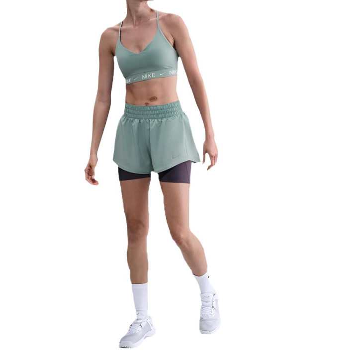 Nike Nike One Women's Dri FIT Mid Rise 3' Brief Lined Shorts