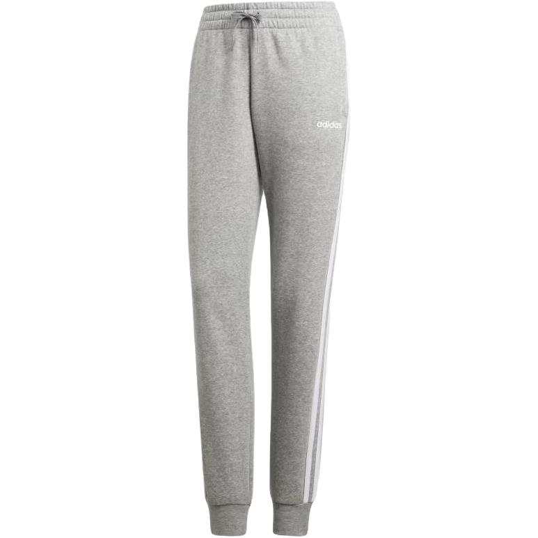 Adidas Adidas Essential 3 Stripes Joggers Casual Pants Women's Gray