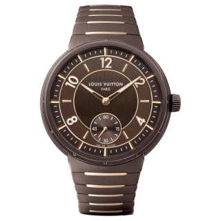 LOUIS VUITTON Tambour Automatic 40mm Ceramic And Rose Gold