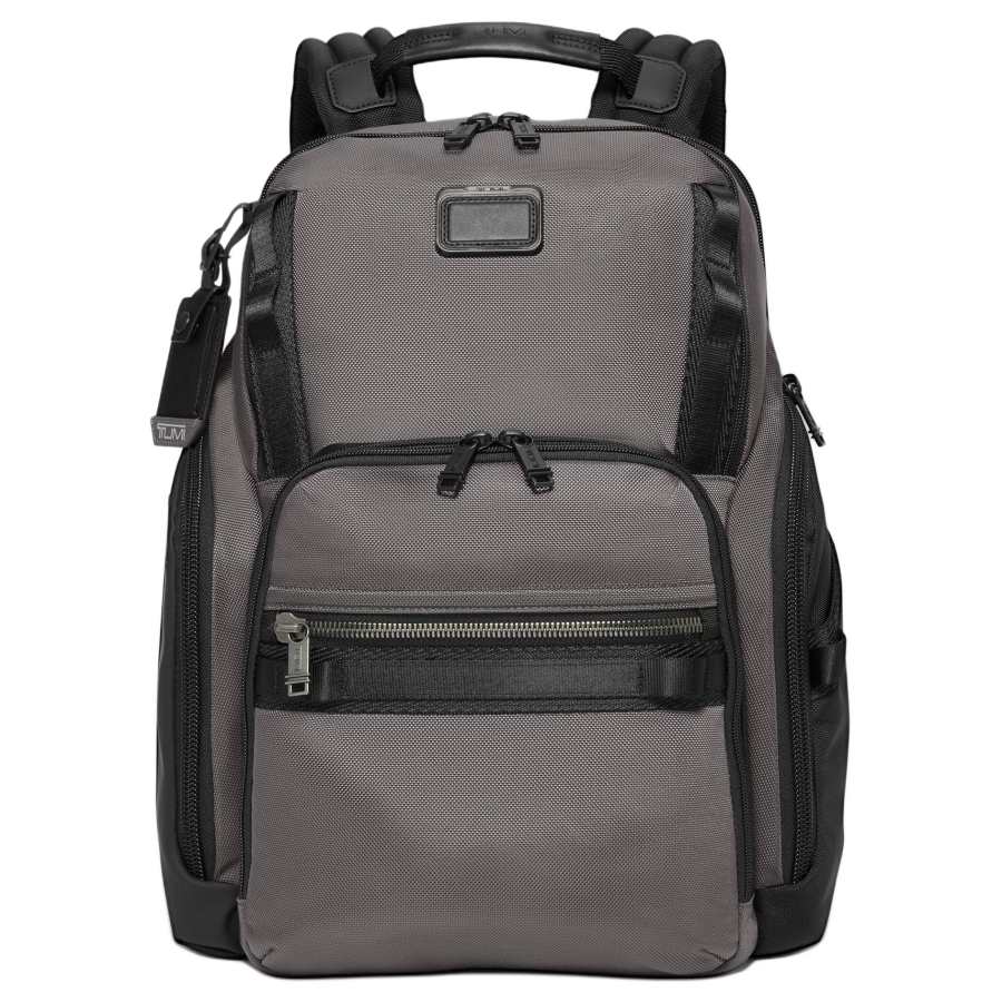 TUMI TUMI Alpha Bravo Polyamide Backpack Medium Men's Charcoal Black