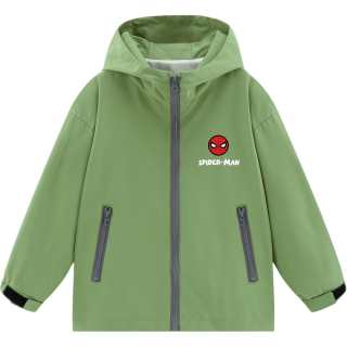 Disney Windbreaker Jacket Army Green Teenagers